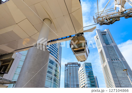 神奈川県 横浜市 都市型ロープウェイ YOKOHAMA AIR CABIN 神奈川県 横浜市 都市型ロープウェイ YOKOHAMA AIR CABIN 127104866