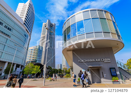 神奈川県　横浜市　都市型ロープウェイ　YOKOHAMA AIR CABIN 127104870
