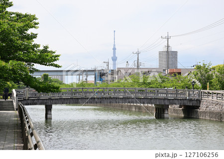 櫓橋 新川 東京都江戸川区船堀 櫓橋 新川 東京都江戸川区船堀 127106256