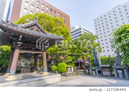 太融寺　鐘楼と白竜明神 127106449