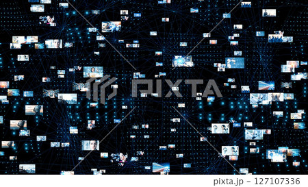 映像とテクノロジーのコンセプト 127107336