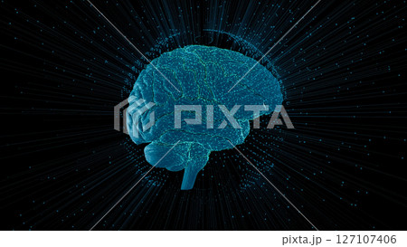 AI・人工知能のコンセプトビジュアル AI・人工知能のコンセプトビジュアル 127107406