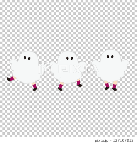 Cute dancing ghosts 2 127107812