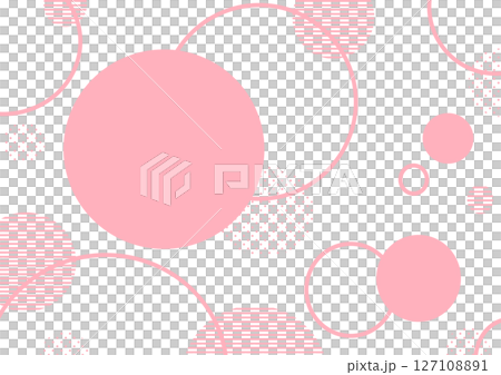 Round background material 127108891