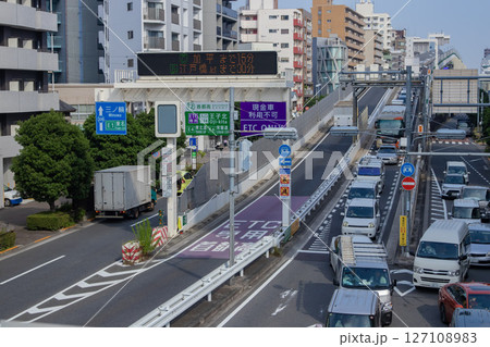 王子北・首都高速出入口の交通【都市イメージ】 127108983