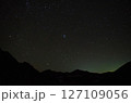 後立山連峰と星空 127109056