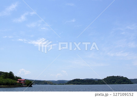 鳥取　四季の散歩　夏　湖山池　ナチュラルガーデン 127109152