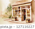 花と緑に囲まれた可愛らしい素朴なお店 127110227