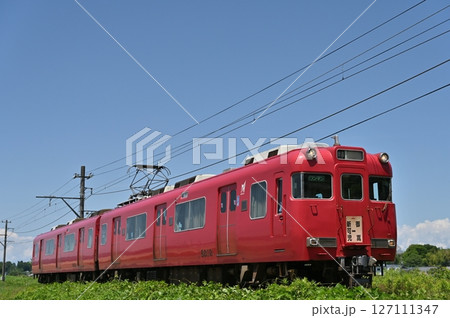 名鉄広見線6000系電車 127111347