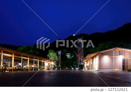 夜の岐阜城楽市 夜の岐阜城楽市 127112021