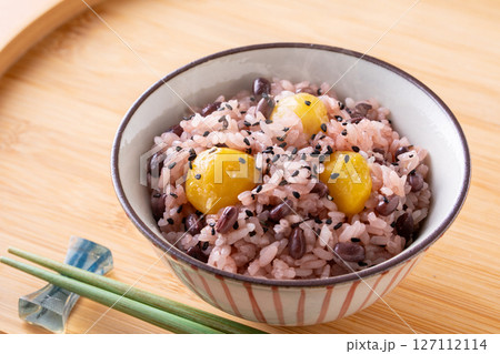 栗赤飯 栗赤飯 127112114