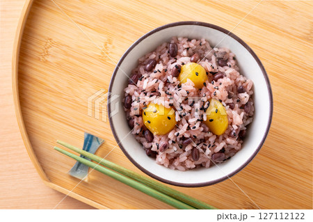 栗赤飯 栗赤飯 127112122