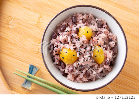 栗赤飯 127112123