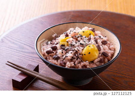 栗赤飯 栗赤飯 127112125