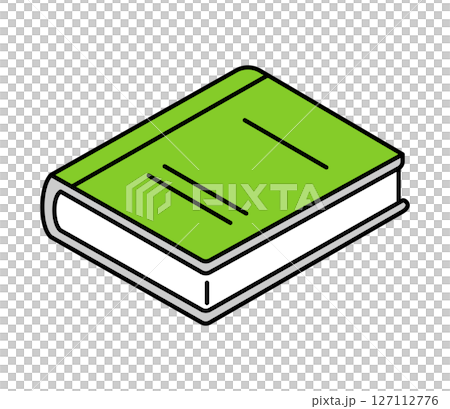 Simple book illustration vector 127112776