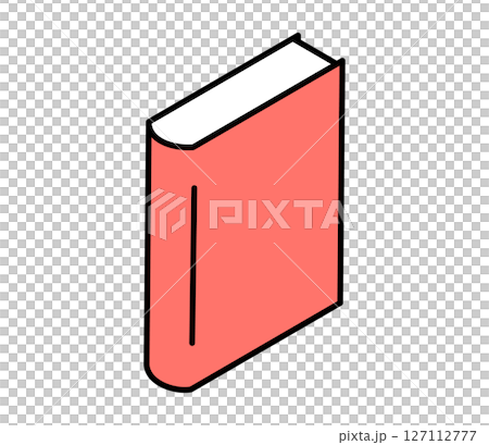 Simple book illustration vector 127112777