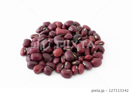 白背景にささげ 127113142