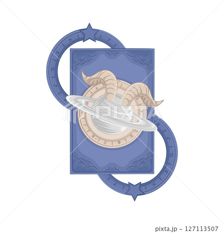 Illustration of Capricorn Illustration of Capricorn 127113507