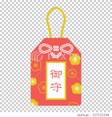 お守りのアイコンイラスト お守りのアイコンイラスト 127115146
