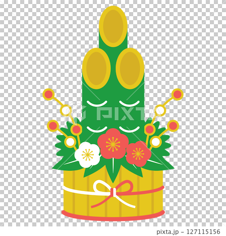 Kadomatsu icon illustration 127115156