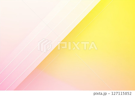 直線で表現した明るいグラデーションの背景素材 127115852