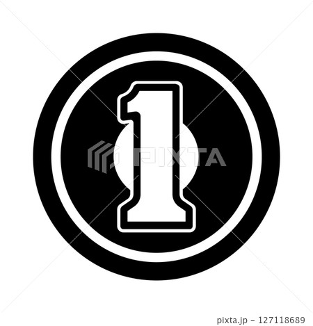 1円 JPY アイコン 1円 JPY アイコン 127118689
