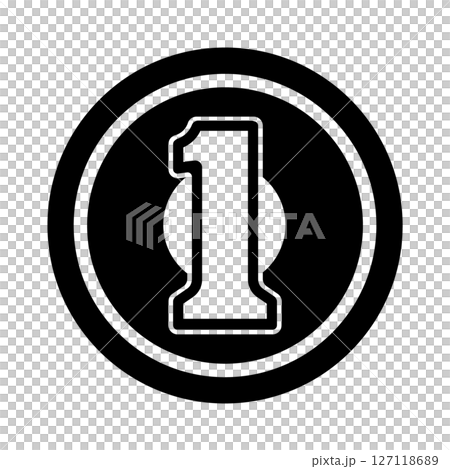 1円 JPY アイコン 1円 JPY アイコン 127118689