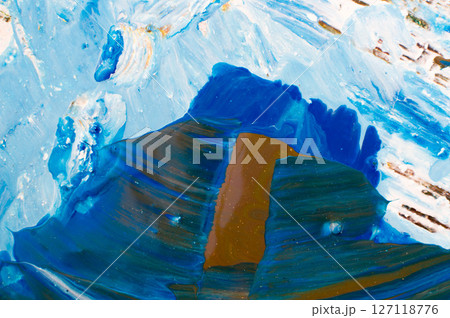 background, artistic texture, paint strokes for paper design, textile 127118776