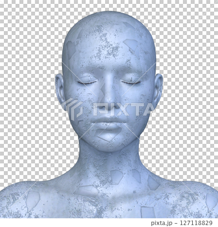 女人的臉的特寫 127118829