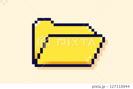 8 bit simple art icon. 127118944