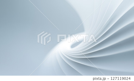 Gentle curves and light interplay create a serene atmosphere, emphasizing elegance and simplicity with an abstract white backdrop. Gentle curves and light interplay create a serene atmosphere, emphasizing elegance and simplicity with an abstract white backdrop. 127119024