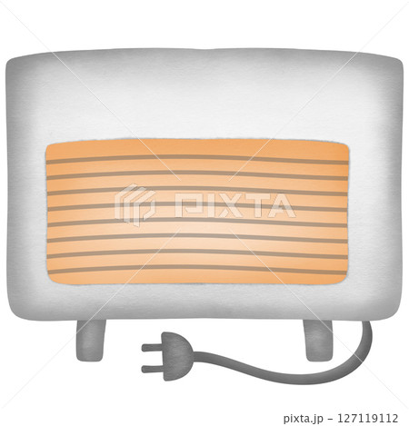 Heater hand drawn transparency illustration 127119112