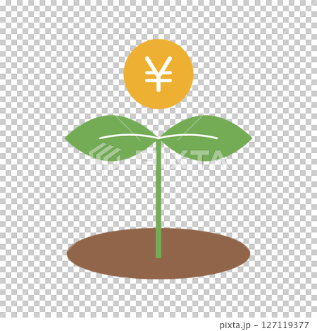 お金のなる木の芽 127119377