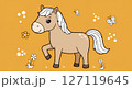 可愛い馬のイラスト 可愛い馬のイラスト 127119645