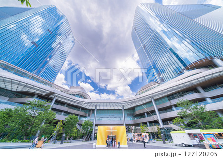 「東京都」高輪ゲートウェイシティの風景 港区 「東京都」高輪ゲートウェイシティの風景 港区 127120205