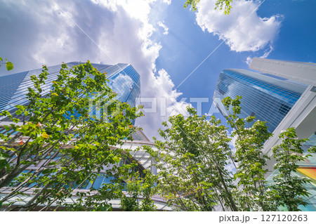 「東京都」高輪ゲートウェイシティの風景 港区 「東京都」高輪ゲートウェイシティの風景 港区 127120263