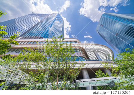 「東京都」高輪ゲートウェイシティの風景　港区 127120264
