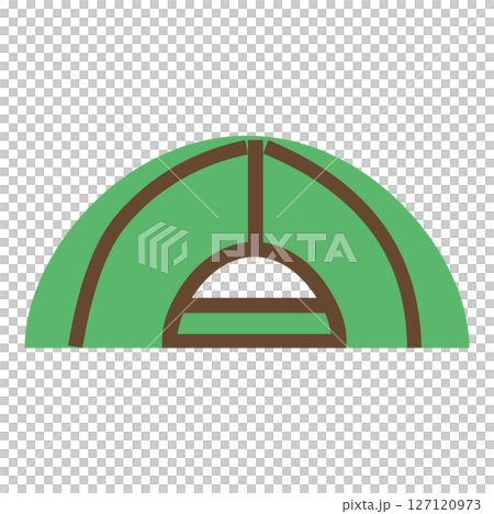 帽後圖示（附調節器，位於頭後部） 127120973