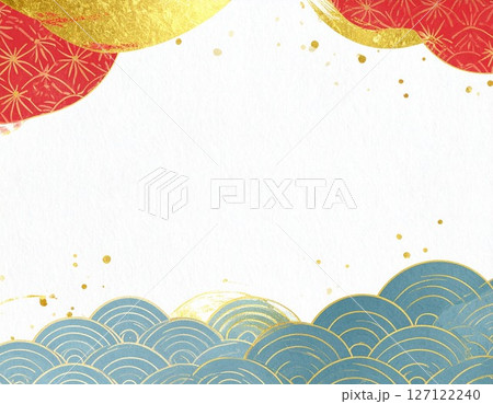 和風モダンデザイン 127122240