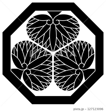 家紋です。守山三つ葵と言います。 127123096