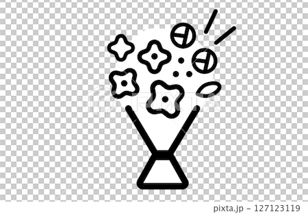 ブーケのイラスト 127123119