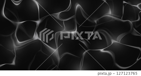 Caustic light patterns on black background 127123765