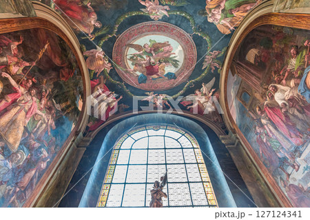 Saint-sulpice church, lateral chapel, Paris, France 127124341