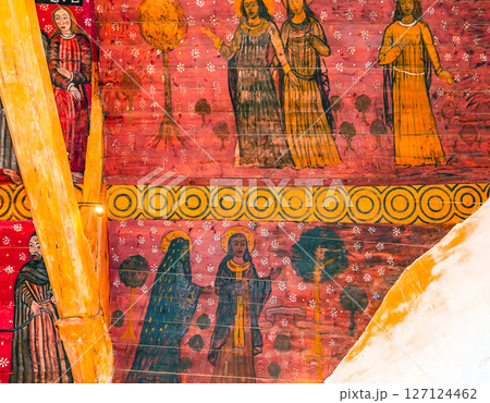 chapel of Saint Gonery, Plougrescant, cotes d'armor, brittany, france 127124462