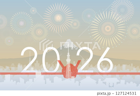 2026年 新年 花火 2026年 新年 花火 127124531