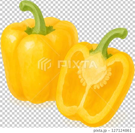 水彩水果插圖圖像 127124861