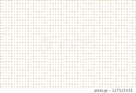 ベージュのドットスクエア背景イラスト 127125333