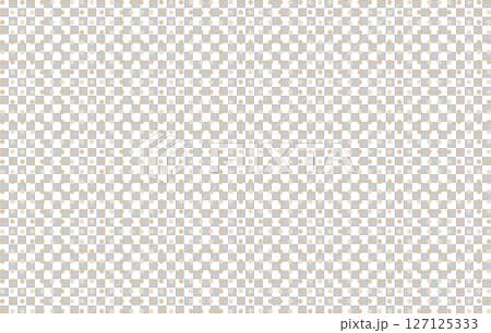 ベージュのドットスクエア背景イラスト 127125333