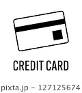 クレジットカードのアイコン 127125674