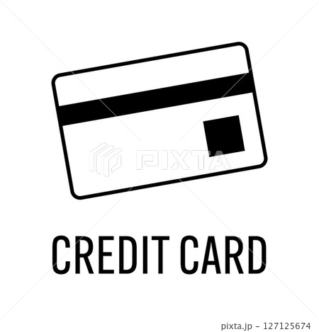 クレジットカードのアイコン 127125674